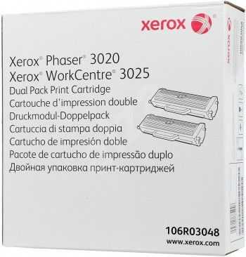 Toner Original Xerox WC 3025 Dual Pack Black 2x1500 Pagini